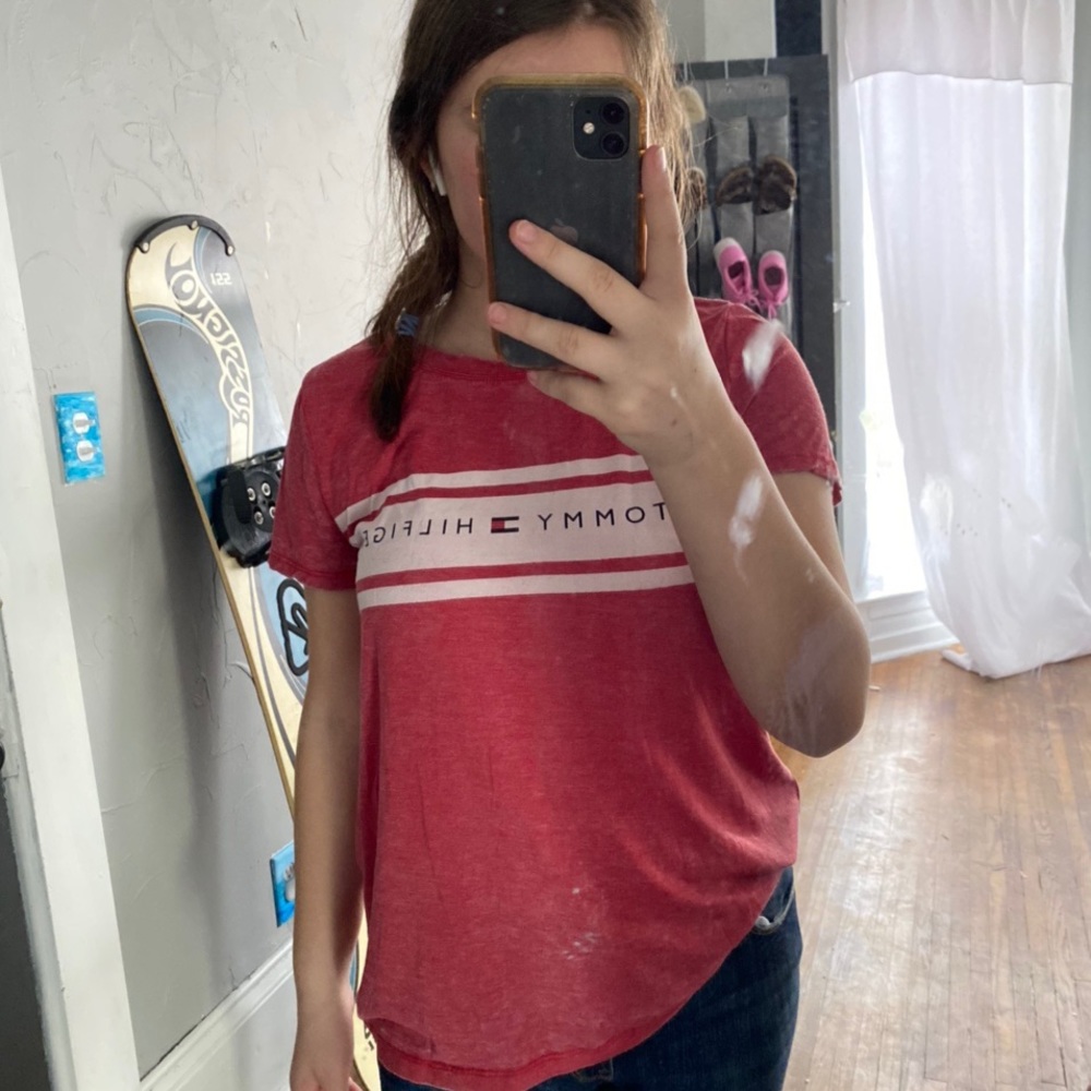 Tommy Hilfinger ref distressed top